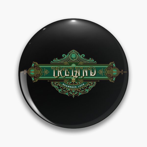 Item preview, IRELAND SHAMROCK LUCK VICTORIAN Design designed and sold by ej-sulu.