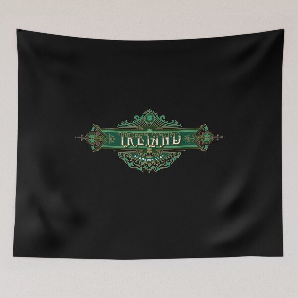 Item preview, IRELAND SHAMROCK LUCK VICTORIAN Design designed and sold by ej-sulu.