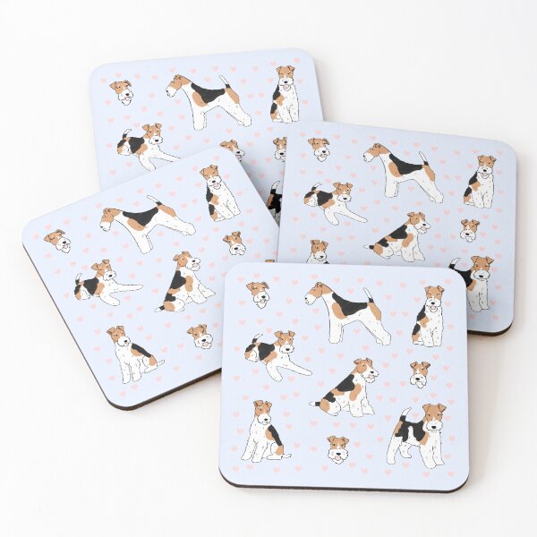 Item preview, Wire Fox Terrier cute illustration pack  designed and sold by Yarafantasyart.
