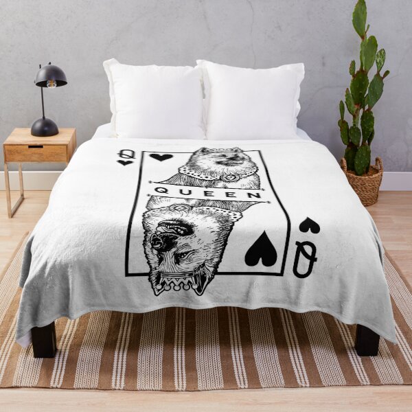 Item preview, Icelandic Sheepdog Queen Of Hearts Funny Dog Lover Pop Art designed and sold by GrandeDuc.