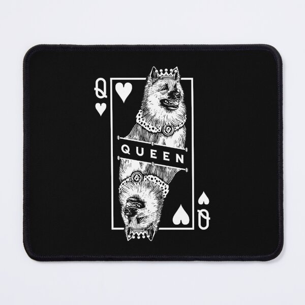 Item preview, Icelandic Sheepdog Queen Of Hearts Funny Dog Lover Pop Art designed and sold by GrandeDuc.