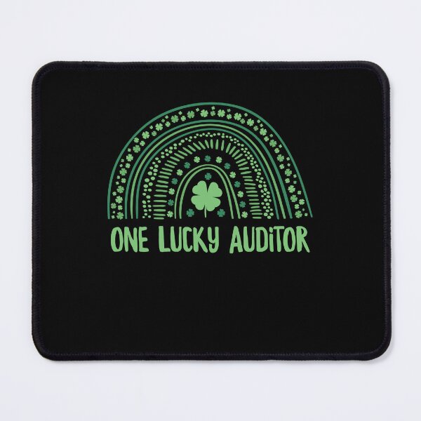 Item preview, One Lucky Auditor Rainbow St Patricks Day designed and sold by ZzCorezZ.