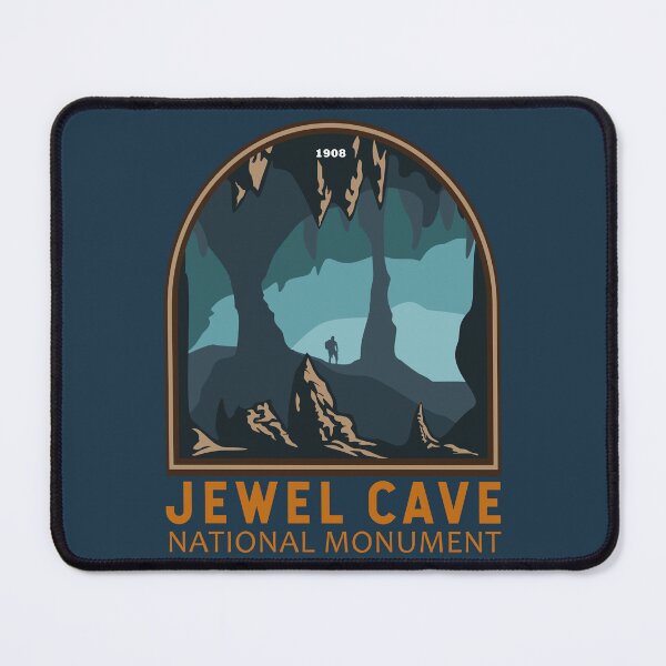 Item preview, Jewel Cave National Monument South Dakota Emblem designed and sold by KrisSidDesigns.