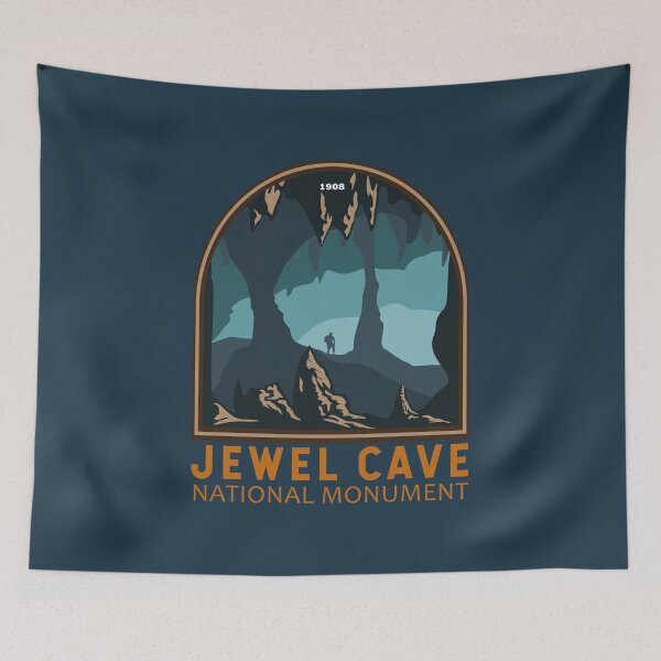 Item preview, Jewel Cave National Monument South Dakota Emblem designed and sold by KrisSidDesigns.