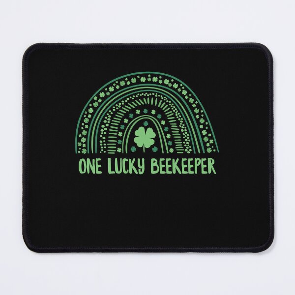 Item preview, One Lucky Beekeeper Rainbow St Patricks Day designed and sold by ZzCorezZ.