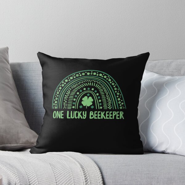 Item preview, One Lucky Beekeeper Rainbow St Patricks Day designed and sold by ZzCorezZ.