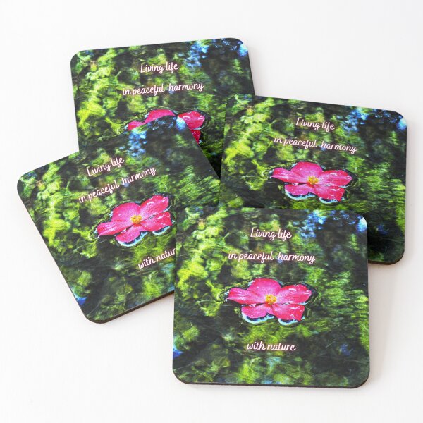 Item preview, Pink Blossom Peacefully Floating in a Pond designed and sold by KaSaPo.
