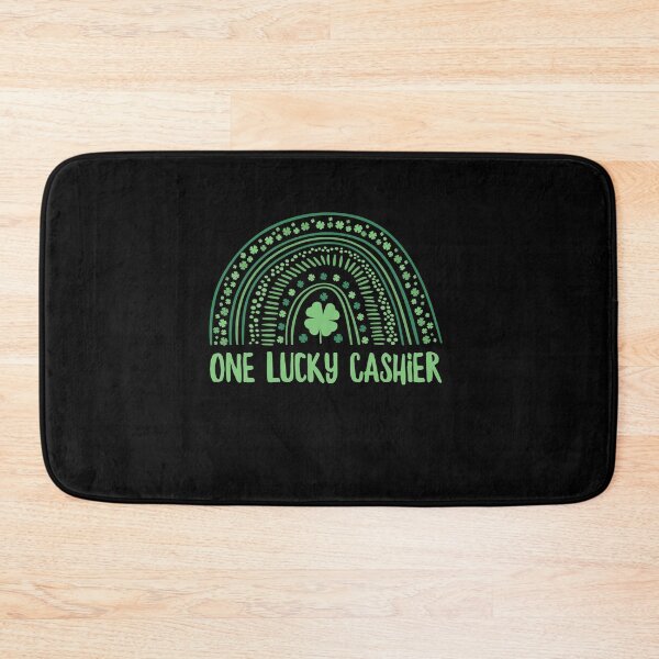 Item preview, One Lucky Cashier Rainbow St Patricks Day designed and sold by ZzCorezZ.