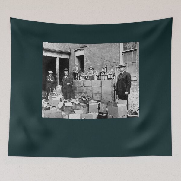 Item preview, Agents With Seized Bootleg Whiskey 1922 Vintage Photo186 designed and sold by DorianLegre.