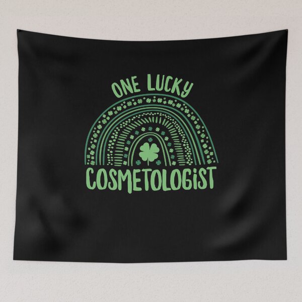 Item preview, One Lucky Cosmetologist Rainbow St Patricks Day designed and sold by ZzCorezZ.