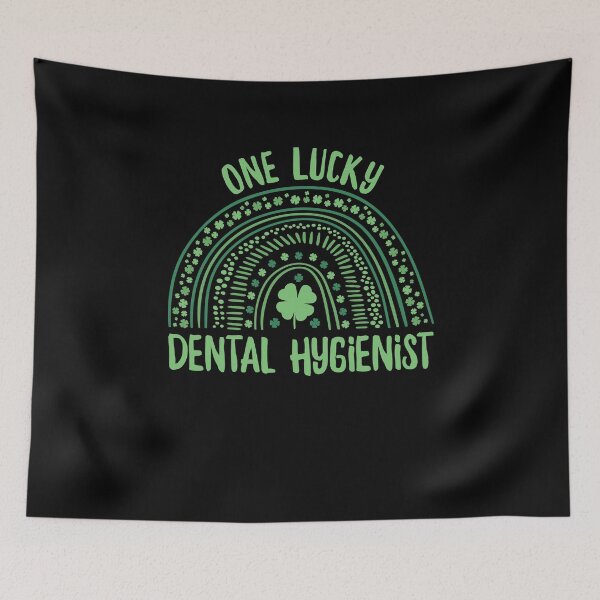 Item preview, One Lucky Dental Hygienist Rainbow St Patricks Day designed and sold by ZzCorezZ.