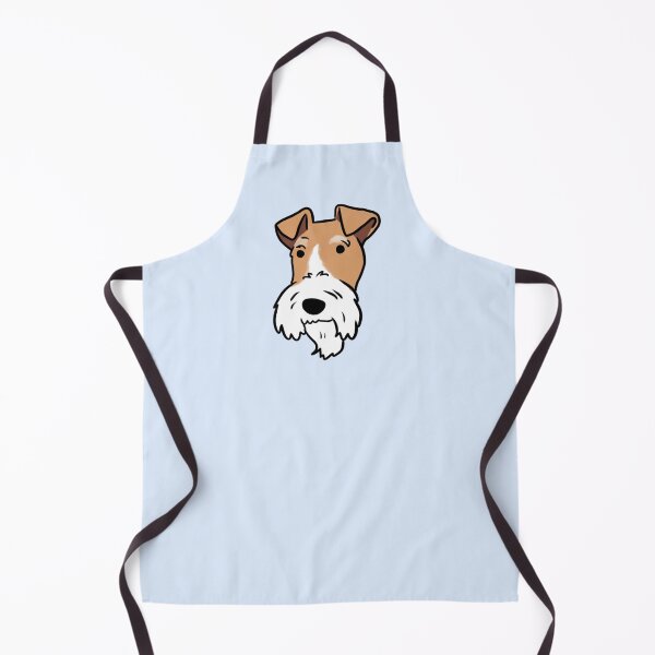Item preview, Wire fox terrier dog cute illustration designed and sold by Yarafantasyart.