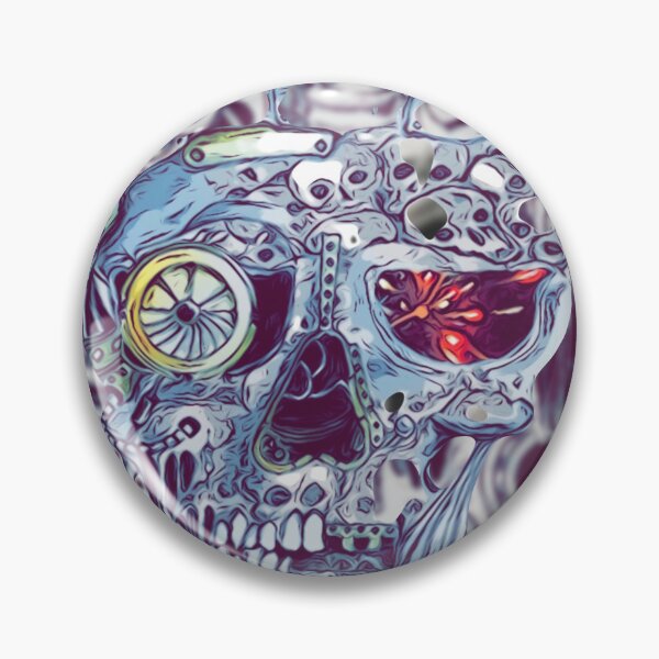 Item preview, Cyber skull designed and sold by Glenbobagins.