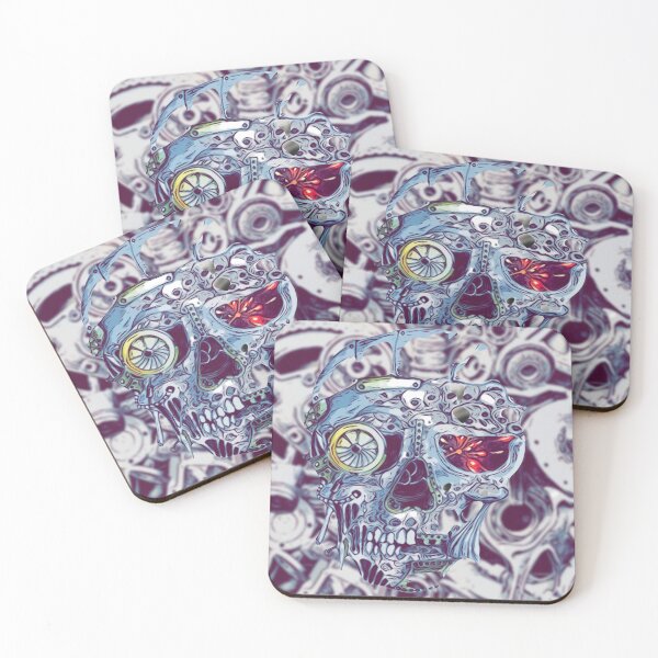 Item preview, Cyber skull designed and sold by Glenbobagins.
