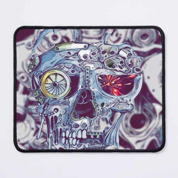 Item preview, Cyber skull designed and sold by Glenbobagins.