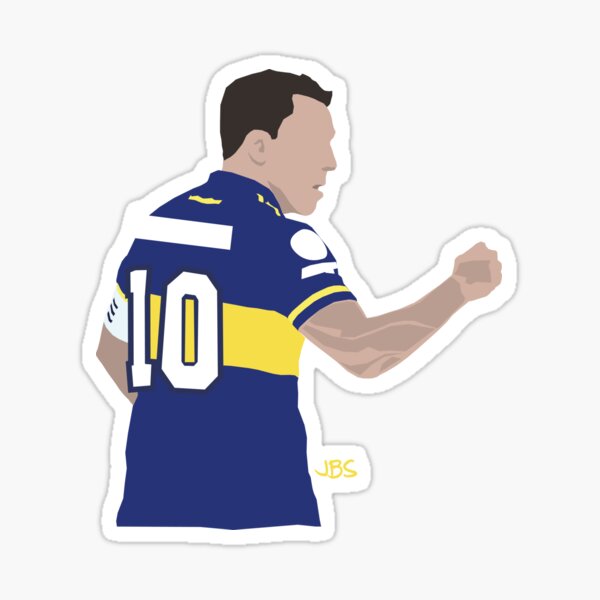 Vista previa del artículo con la obra «Carlitos en Boca», diseñado y vendido por jbsgrafico.