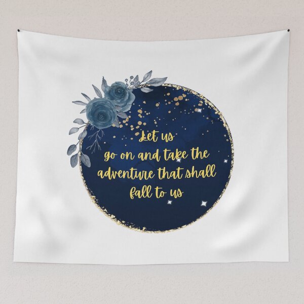 Item preview, Let us go on and take the adventure that shall fall to us -Narnia  designed and sold by QammerWazir.