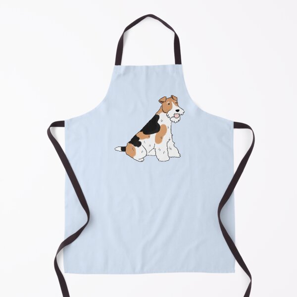 Item preview, Wire fox terrier dog cute illustration designed and sold by Yarafantasyart.