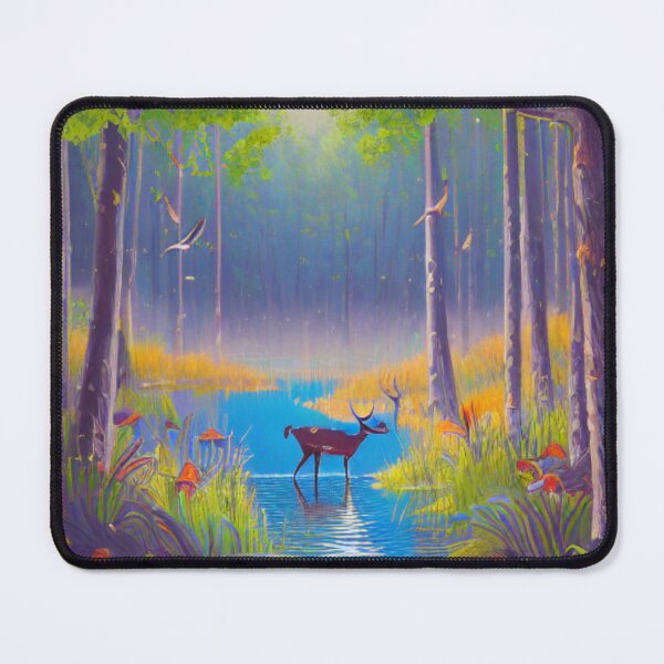Item preview, The Whispers of the Enchanted Forest and its Deer designed and sold by WBP Mart.