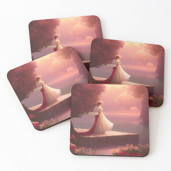 Item preview, Young woman at a pond in late summer designed and sold by Girly-Universe.