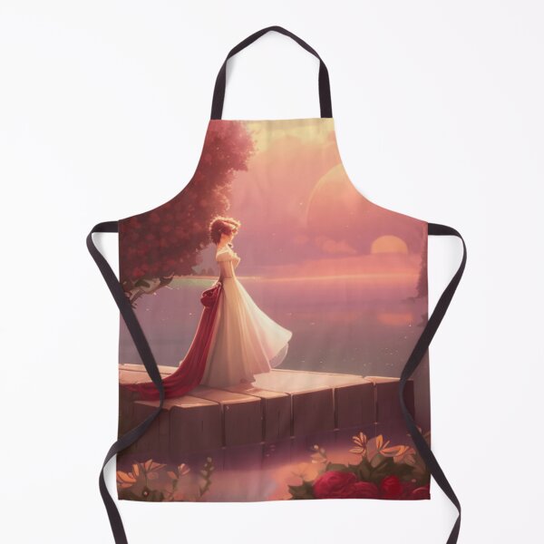 Item preview, Young woman at a pond in late summer designed and sold by Girly-Universe.