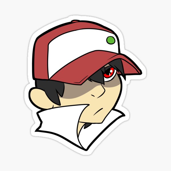 2.5 Pokémon Trainer Red Sticker