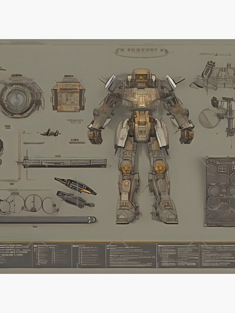 arte conceptual del robot titanfall