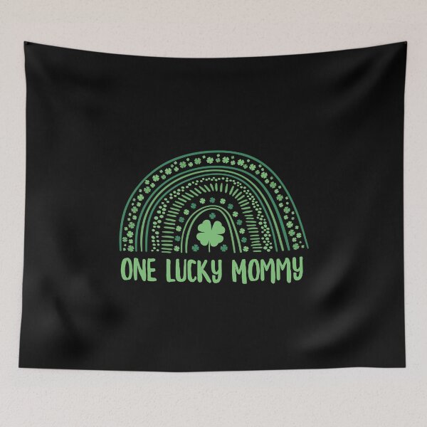 Item preview, One Lucky Mommy Rainbow St Patricks Day designed and sold by ZzCorezZ.