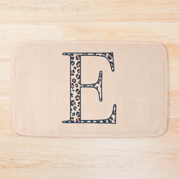 Item preview, Animal Print Letter E Monogram designed and sold by Gumblebee Design.