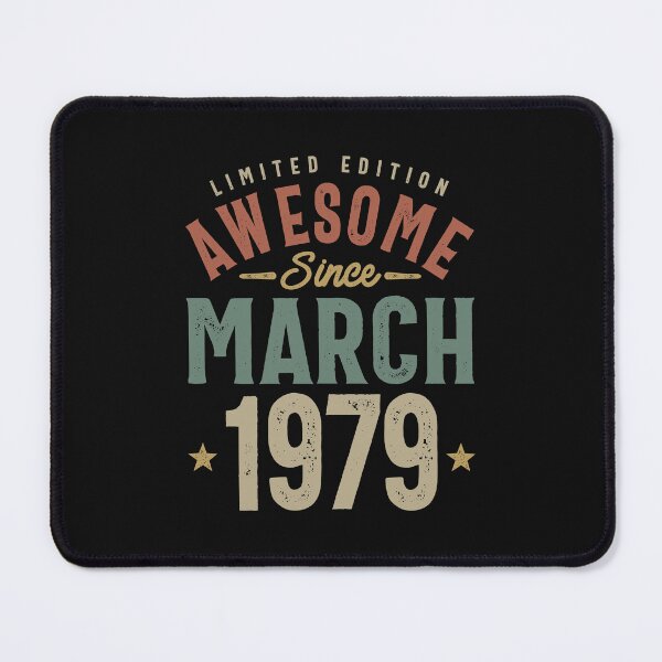 Item preview, March 1979 Birthday 44 Years Old designed and sold by cidolopez.