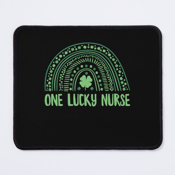 Item preview, One Lucky Nurse Rainbow St Patricks Day designed and sold by ZzCorezZ.