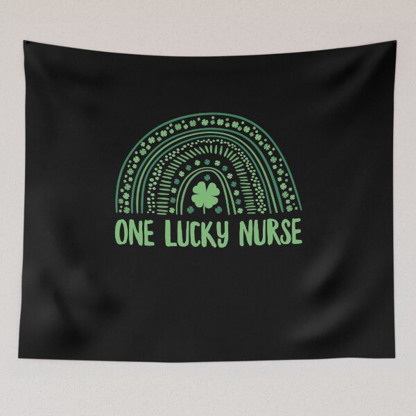 Item preview, One Lucky Nurse Rainbow St Patricks Day designed and sold by ZzCorezZ.