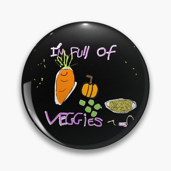 Item preview, I’m full of veggies  designed and sold by ArtistRebeccaLS.