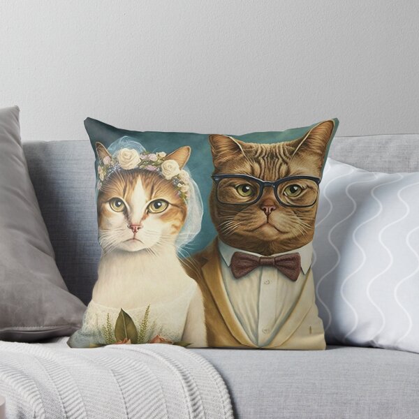 Item preview, gatos casados designed and sold by Cats Overload.