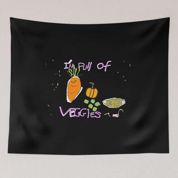 Item preview, I’m full of veggies  designed and sold by ArtistRebeccaLS.