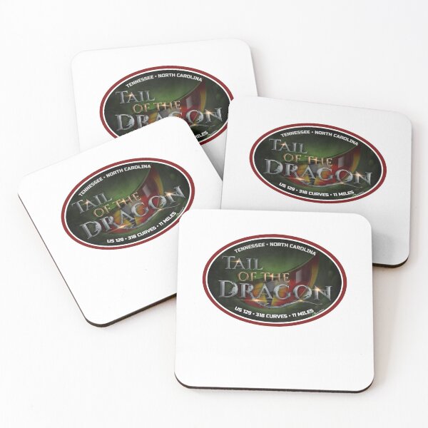 Item preview, Tail of the Dragon Road US 129 Motorcycle Sports Car Sticker  TShirt 0417 designed and sold by DorianLegre.