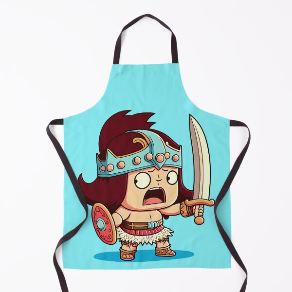 Item preview, Kawaii Barbarian Warrior designed and sold by tartanphoenix.