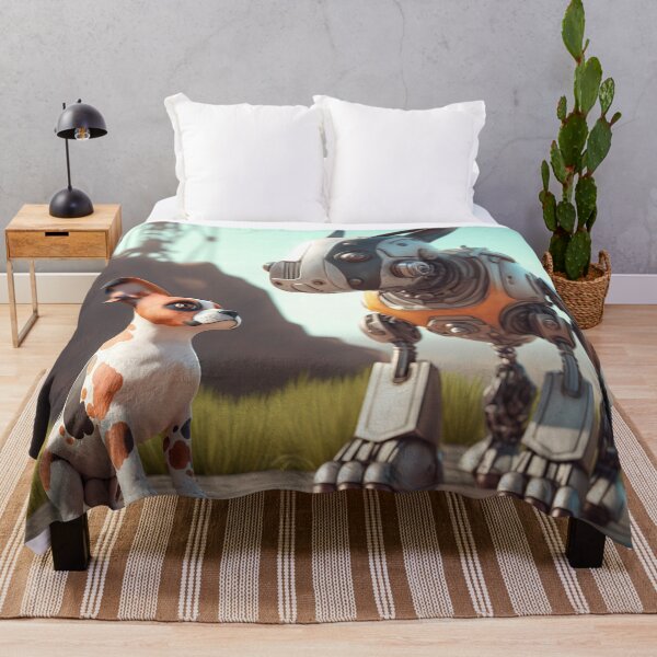 Item preview, Cartoon Animals | Dog and Robot Dog designed and sold by NanarodsDesign.