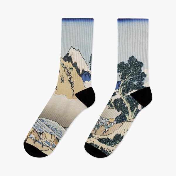 Item preview, Katsushika Hokusai  Back of Fuji mountain from Minobu river  designed and sold by OldTimeArt.