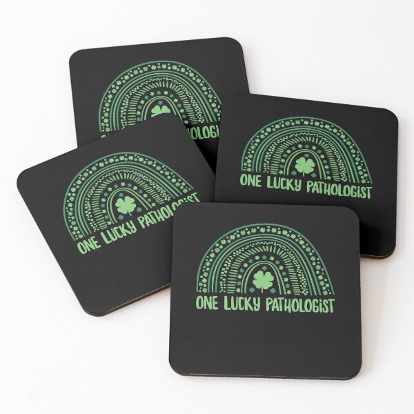 Item preview, One Lucky Pathologist Rainbow St Patricks Day designed and sold by ZzCorezZ.