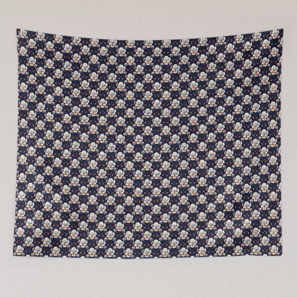 Item preview, White flowers in cosmos  designed and sold by YeKnot.