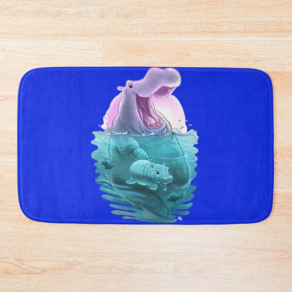 Item preview, lindo hipopótamo madre y bebé designed and sold by MetooStore ⭐⭐⭐⭐⭐.