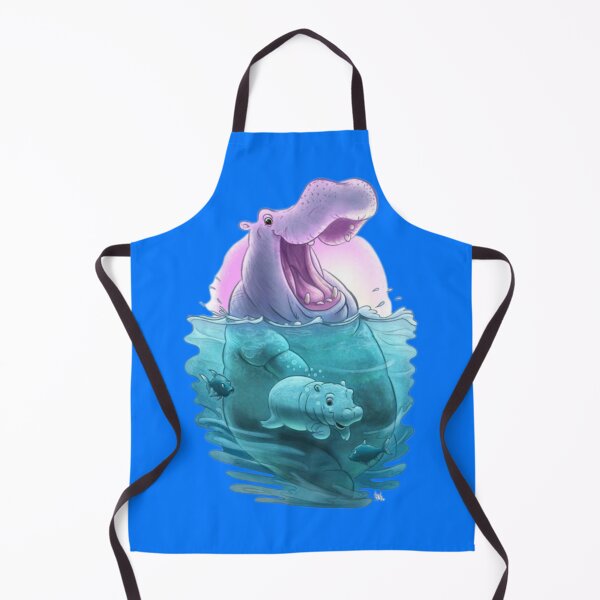 Item preview, lindo hipopótamo madre y bebé designed and sold by MetooStore ⭐⭐⭐⭐⭐.