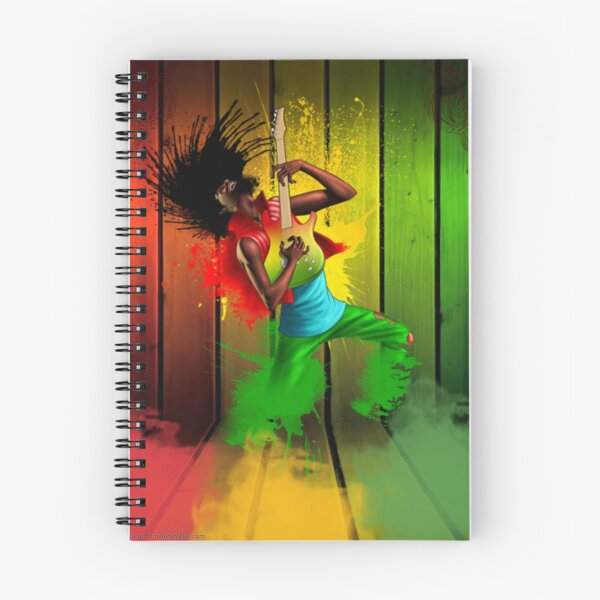 Artikelvorschau, Reggae Rasta Man mit Gitarrendesign entworfen und verkauft von Poetic4Passion.