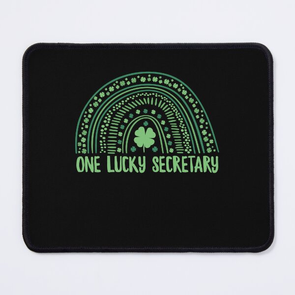 Item preview, One Lucky Secretary Rainbow St Patricks Day designed and sold by ZzCorezZ.