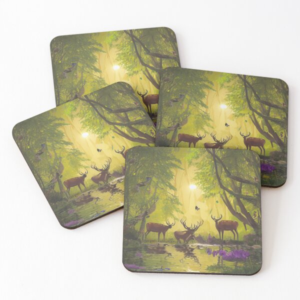 Item preview, The Sipping Song of the Deer at the Mystic Lake designed and sold by WBP Mart.
