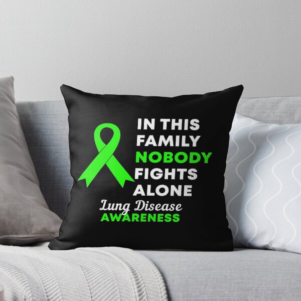 Item preview, In This Family Nobody Fights Alone Lung Disease Awareness designed and sold by Color-Sparkle.