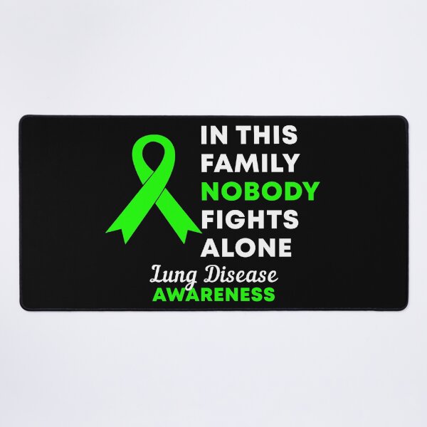 Item preview, In This Family Nobody Fights Alone Lung Disease Awareness designed and sold by Color-Sparkle.