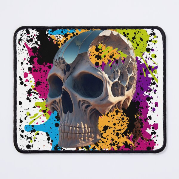 Item preview, Abstract skull design Tshirt designed and sold by Anirammax.