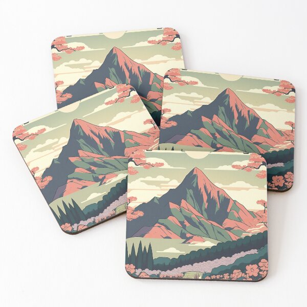 Item preview, Japanese Mountain Temple designed and sold by Paintograma.